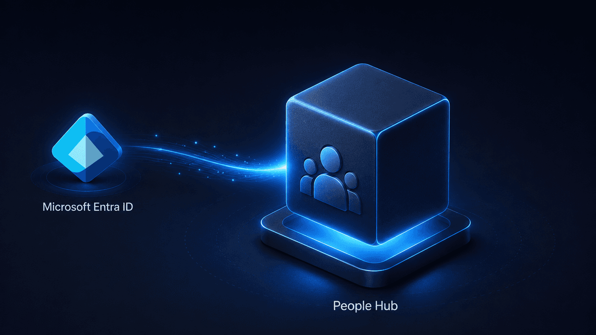 Microsoft Entra ID syncing automatically with People Hub