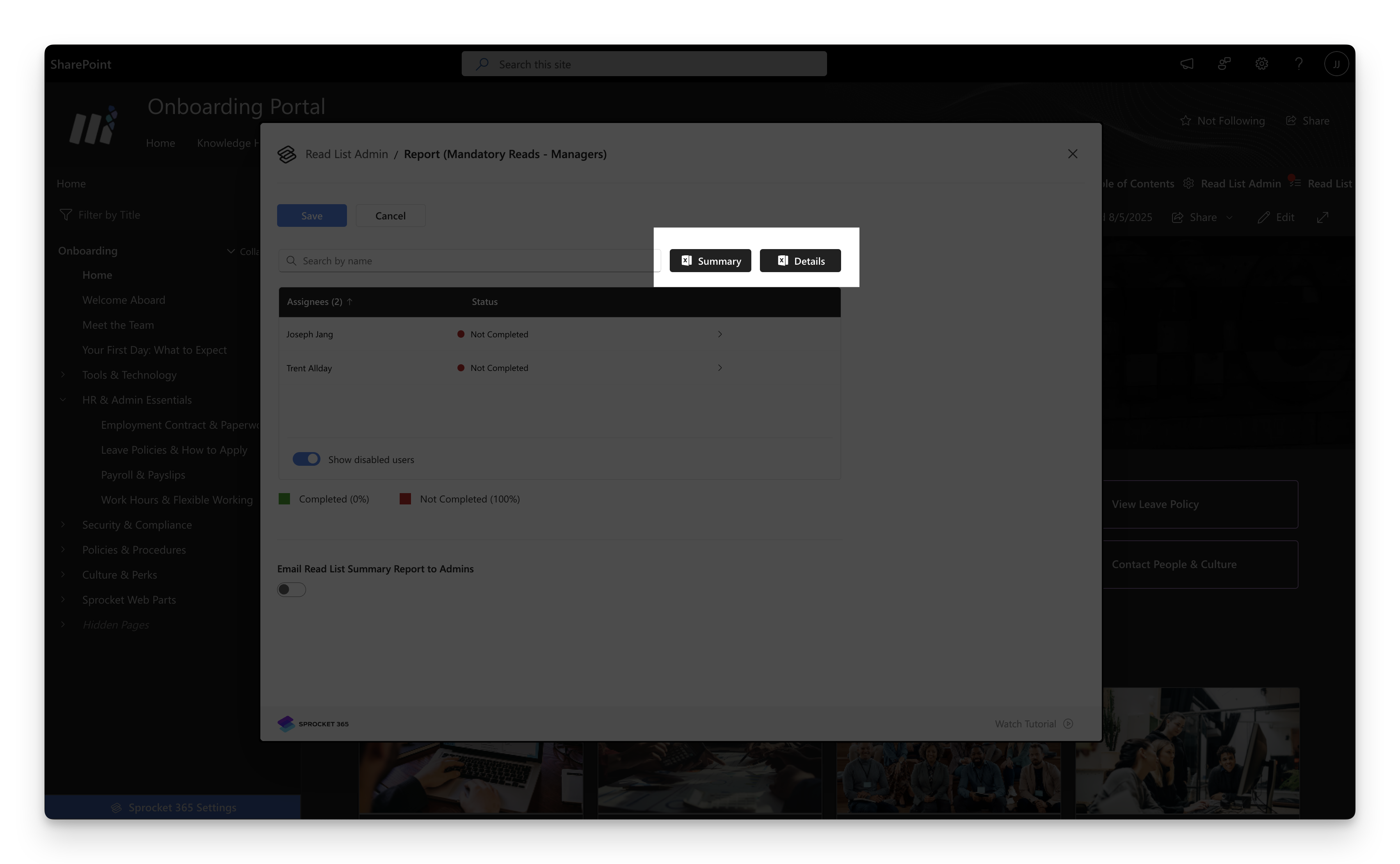 Read Lists Overview
