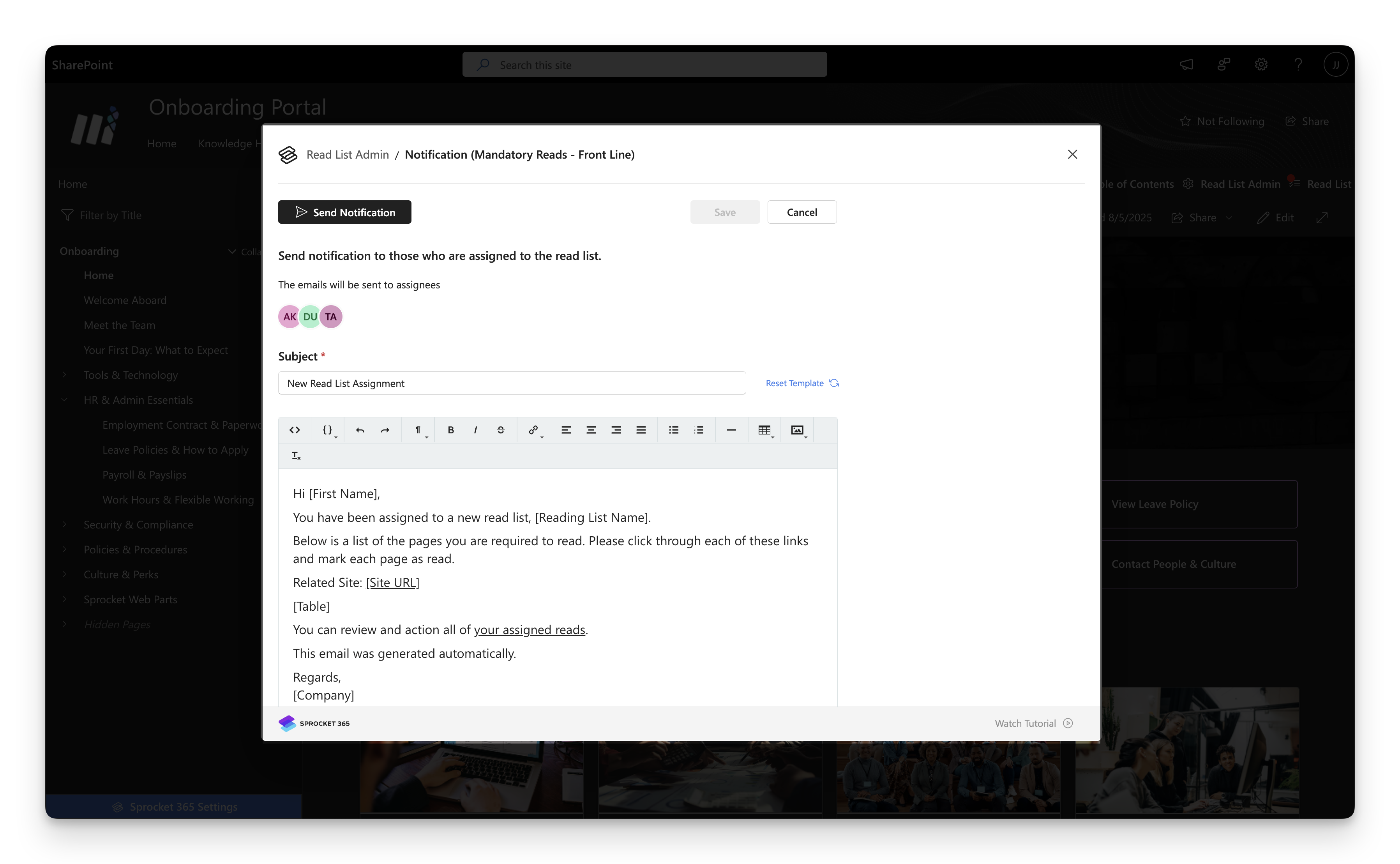 Read Lists Overview