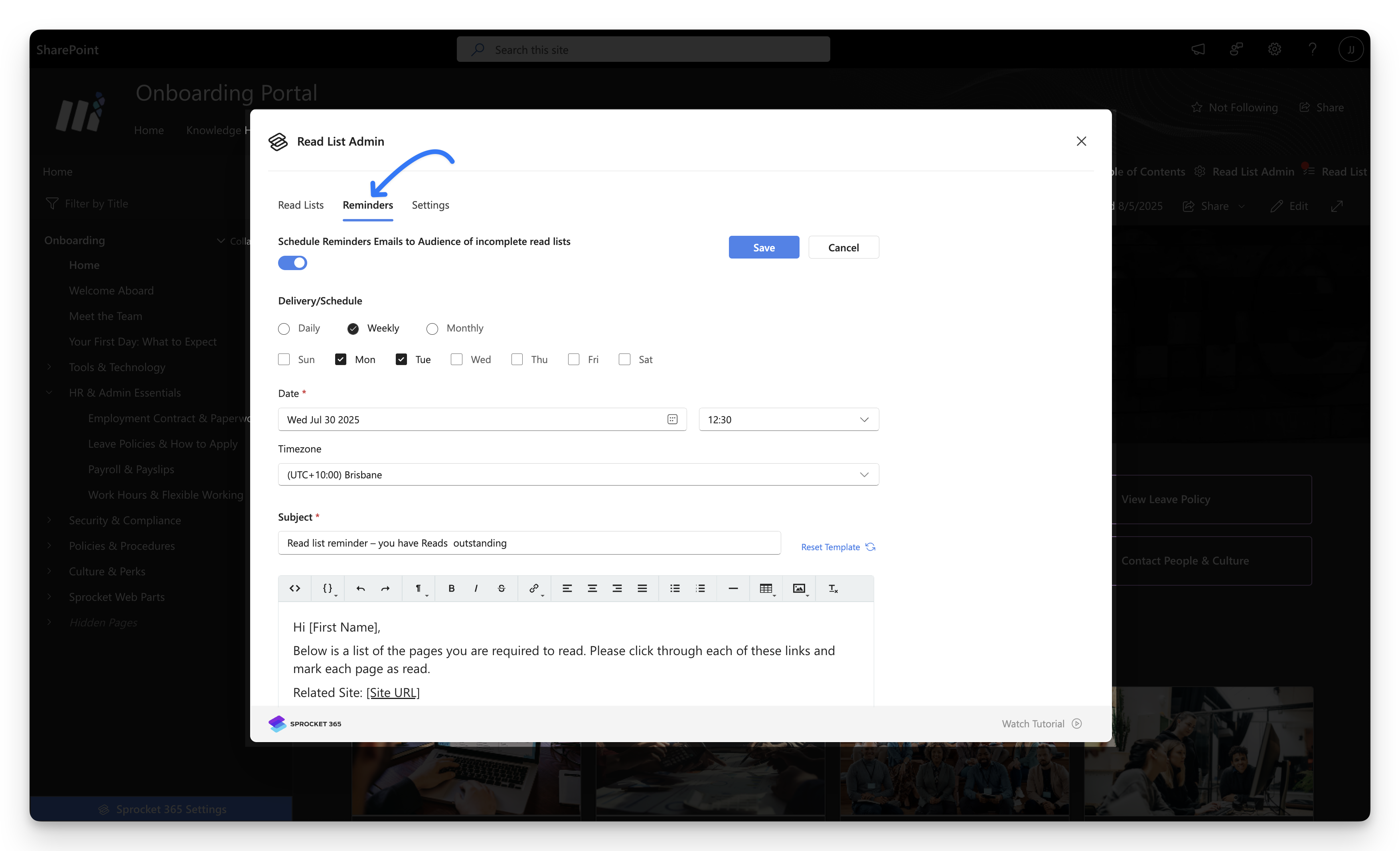Read Lists Overview