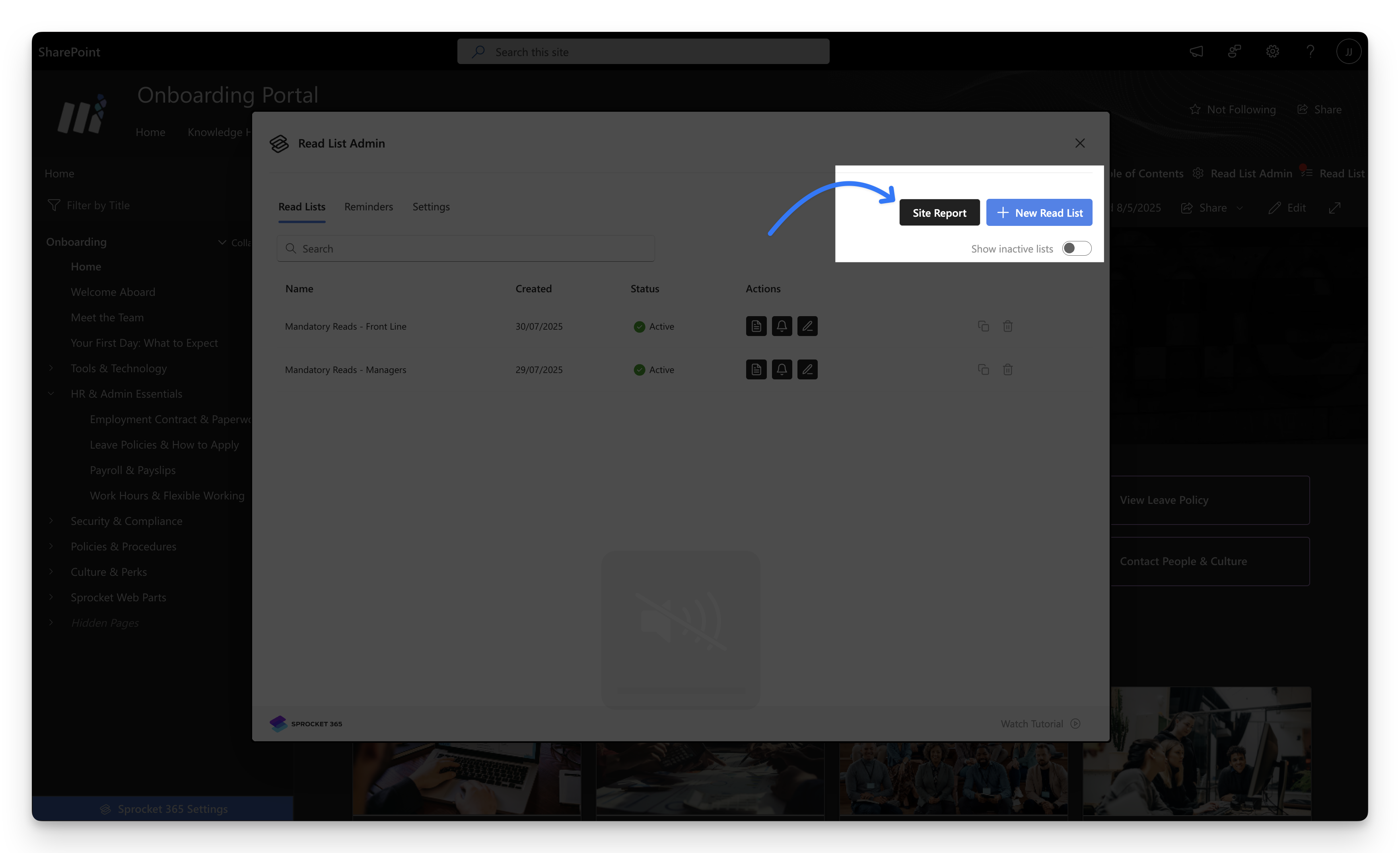 Read Lists Overview