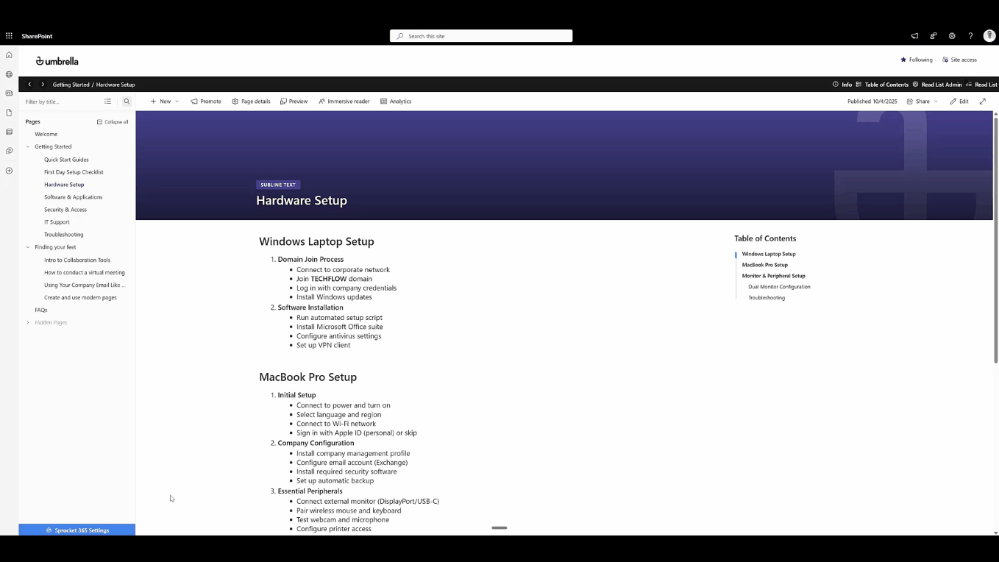 Animated People Hub Settings