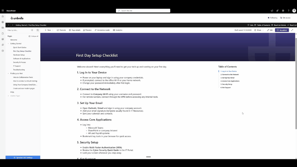 Animated People Hub Settings